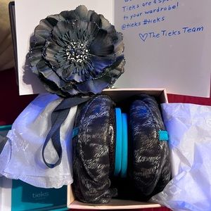Tieks Black Leopard Size 12 Black Friday Release